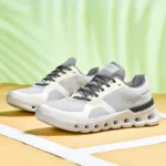 Fluorescence Running Shoes Men Training Marathon Sports Breathable Lightweight Women's Comfortable Nonskid Leisure Sneakers - Image 4