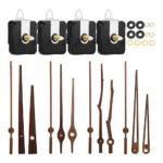 1 Set Clock Accessories Useful Quartz Wall Clock Mechanism Movement Pointer Classic Colors Clock Mechanism - Image 2