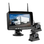 Digital Wireless 7" Monitor DVR Standby Mode 1080P Solar Panel Magnetic Base Rear View Reversing Camera Truck Caravan - Image 6