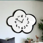 Swaying Cloud Cartoon Mute Clock Living Room Children's Room Swing Wall Clock Home Decoration Modern Simple Clock
