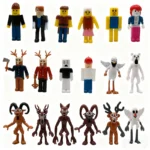 6-18pcs 99 Nights in The Forest Figures Figures Figurine Owl Goat Wolf Deer 99 Nights in The Forest Figurine Plastic Toys Gifts - Image 3