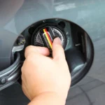 Car Carbon Fiber Fuel Tank Cap Cover Decorative Stickers car accessories - Image 4