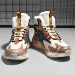 Winter Men Shoes with Plush Thick Insulation Outdoor Snow Boots Fashion Trend Soft Soles Sports Leisure Shoes Durable 2024 - Image 2