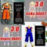 IN STOCK 3.0 Neokong Studio Goku Ssj3 Figure Da001 Da002 Body Dragon Ball Shf Vegito Super Saiyan 3 Vegeto Action MODEL Gift TOY - Image 2
