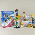 8pcs/Set Digimon Adventure Tailmon Gomamon Patamon Gabumon Tentomon Palmon Piyomon Agumon Anime Model Toy Doll Gifts - Image 2