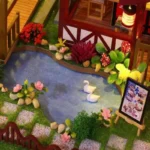 OUZEY Japanese Zen Villa DIY, 3D Wooden Double-Layer House, Traditional Garden Model for Teens - Image 5