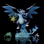 new 18cm Charizard X Anime Figure Can Change Hands Model Gk Statue Boys Collection Desktop Decoration Ornament Cute Toy Gift