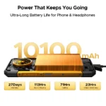 Global Version DOOGEE S200 X 5G Rugged Phone Android 16 48GB 512GB 6.72” FHD+120Hz Dimensity 7050 10100mAh AI Assistant NFC - Image 2