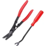 Professional Car Headlight & Door Clip Removal Tool - Metal Panel Trim Pliers for Interior Modification & Installation Repair