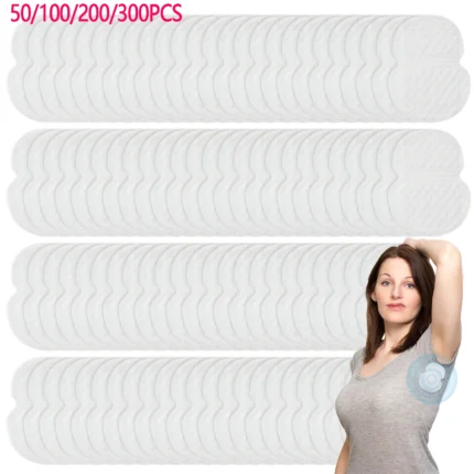 50/100/300Pcs Disposable Underarm Armpit Sweat Pads Sweat-absorbing Patch Summer Deodorants Non-woven Pads Breathable Ultra-thin