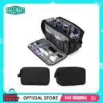 BAGSMART Toiletry Bag Large Capacity Men's Cosmetic Bag Multifunction Waterproof Travel Essentials Women Makeup Organizer