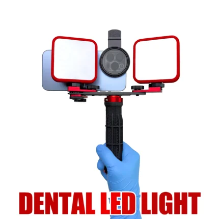 LED Dental Photography Light for Denture & Intraoral Treatment Teeth Photo Dental Light for Dentist Professional Dental Photo
