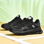 Fluorescence Running Shoes Men Training Marathon Sports Breathable Lightweight Women's Comfortable Nonskid Leisure Sneakers - Image 2