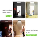 PIR Motion Sensor Ceiling Lamp 15w 20w 30w 40w Motion Detector Modern Ceiling Lighting For Corridor Garage Stair Balcony 220V - Image 4