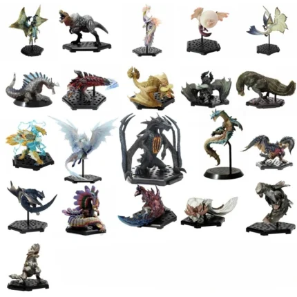Monster Hunter Icefield Popular Egg Red Slash Ice Sand Dragon Halberd Dragon Model Action Figures Collectible Toy