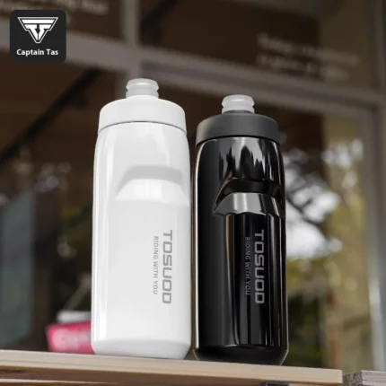 TOSUOD Bike Water Set 550ml Lightweight Bike Cycling Water Bottle Squeeze to Drink Design Portable Large Capacity Drink Cycling