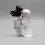 Dragon Ball Anime Figure Son Goku Figures Lg Wedding Goku Chichi Mariage Figurine 9cm Scene Statue Q-Version Pvc Model Doll Toys - Image 5
