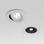 Spot Led Downlight Recessed Ceiling Lamp Dimmable white black Indoor 360° Adjustable Living Room