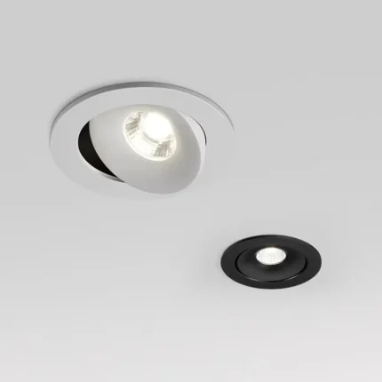 Spot Led Downlight Recessed Ceiling Lamp Dimmable white black Indoor 360° Adjustable Living Room