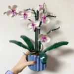 10311 Romantic Orchid Bouquet Building Blocks Home Desk Plant Decoration Assemble Toys Sending Girlfriend Valentine's Day Gifts - Image 5