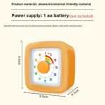 Study Timer Kids Timer for Studying Kitchen Accessories Clock Pomodoro Digital Children's Visual Time Child Countdown Tools Bar - Image 5