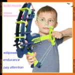 Children's catapult sticky ball bow target toy baby indoor suction cups parent-child interactive throwing shooting dart board gi