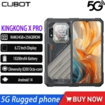 2025 NEW CUBOT KINGKONG X PRO 5G Rugged Smartphone Android Dimensity 8200 Mobile Phone 6.72 Inch 24GB+256GB 10200mAh Cellphone