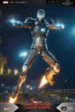 Original ZD Toys The Avengers Iron Man 1/10 18CM MK-11 MK-27(Disco) MK-14 Action Figures Model Toys Anime Birthday Present - Image 5
