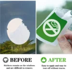 Car Windshield Sticker, Windshield Applicator, Clear Window Cling Car Inspection Sticker Holder Static Cling Window Film - Image 6