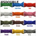 3 Yards 3mm Round Elastics Bungee Shock Cord Elastic Rope Rubber Band Strap String Cordon Shoelaces Sewing Accessories