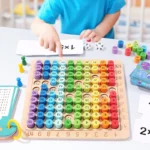 Montessori Educational Wooden Toys Children Baby Math Toys 99 Multiplication Table Math Arithmetic Teaching Aids for Kids Gifts - Image 3