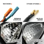 Turn Signal Indicator Light For HONDA CBR500R CBR650F CB650F CB500F CB500X MSX125 Rebel 500 300 Motorcycle Directional Blinker - Image 5