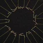 3Pcs/set 12 Zodiac Sign Necklaces Set For Women Constellation Pendant Chain Choker Birthday Jewelry With Cardboard Card - Image 5