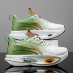 Unisex Classic Low-Top Sneakers - Comfortable and Breathable Synthetic Materials, Cushioned Rubber Soles, Lace-Up Design for Casual and Light Sports - Versatile, Stylish, Comfortable for All Seasons, Everyday Footwear, Minimalist Style, Fabric Lining - Image 3