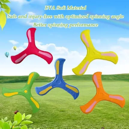 Outdoor Vacation Sports Stress Relief Toys Clover Boomerang Game Parents-Children Interactive Holiday Gifts