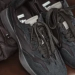 Maden Spring Vintage Thick-soled Patchwork Black Sneakers Casual Breathable Jogging Shoes Low-top Lace-up Sporty Summer Shoes - Image 2