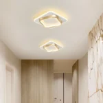 Modern Metal LED Aisle Light Nordic 220V Luxury Creative Ceiling Lamp Corridor Aisle Stair Decor Lighting Gold Ceiling Light - Image 4