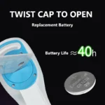 LED Light Up Armband Adjustable Wearable Running Arm Belt Glow The Dark for Running Walking Cycling Concert Roller Skates Light - Image 2