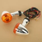 Motorcycle 10mm Amber Bullet Turn Signals For Suzuki Boulevard VRZ1800 M109R 2006-2013 2012 2011 2010 2009 2008 2007 - Image 3