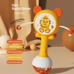 Baby Rattle Toys Teether Hand Bells Mobile Infant Stop Weep Tear Rattles Early Educational Toy for Newborn Gifts 0-18M - Image 3