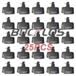 25 Pairs Mountain Bike Disc Brake Pad Semi-Metallic Mtb Bicycle Brake Pads for Shimano M315 M355 M525 M575 M3050 M4050 T615 T675 - Image 2