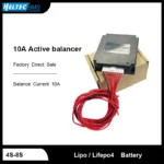 New Heltec 4S 6S 8S 10A Active Balancer/Battery Equalizer Li-ion/lifepo4/LTO Transformer Push-pull Rectifier Feedback Balancer