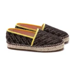 CH Fashion Solid Color Letter Print Casual Fisherman Shoes Light Luxury High-end Brand Design 2025 Summer New Flats - Image 6