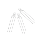10pcs 3mm Round Clear/Fog LED Bicolor Lamp F3 Common Anode/Cathode LED 3 Pins Light Emitting Diode Red&Yellow Blue&Green - Image 5