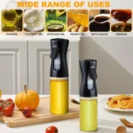200/300/500ml Oil Spray olive oil spray Bottle Kitchen Cooking Dispenser Camping Baking Vinegar Soy Sauce Sprayer Containers - Image 2
