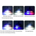 Bicycle Tail Light USB Rechargeable Bike Taillight Solar Power Long Endurance Cycling Rear Lamp Bright Mtb Warning Flashlight - Image 2