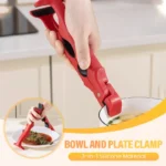 3in1 Anti Scalding Clip Silicone Handle Heat-Resistant Anti-hot Bowl Plate Clips Non-Slip Creative Dish Lifter Clamp - Image 2