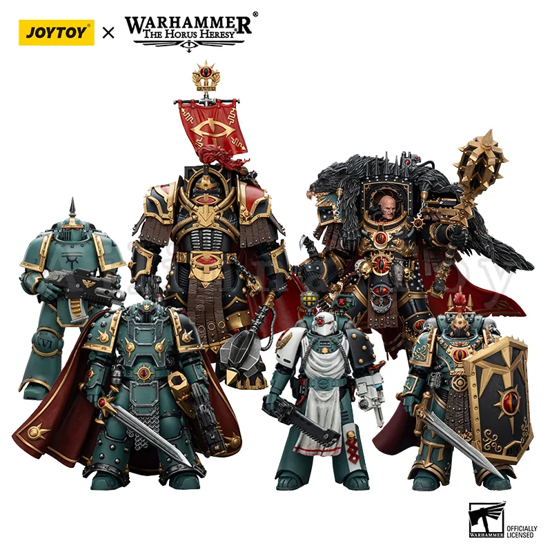 kf-S2fcf4600a70f4f5a86df9806fa7207fai JOYTOY 1/18 Action Figure The Horus Heresy Sons of Horus Figures And Dreadnought Anime Model Toy - Image 1