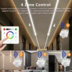 24V Running Water Flowing LED Strip Light 5M 10M 15M 20M Chasing Flexible WS2811 Tape Lamp Bluetooth APP 2.4G RF Remote Control - Image 6