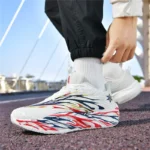 New men's and women's shock-absorbing running shoes and breathable casual sports shoes, suitable for outdoor sports. - Image 5